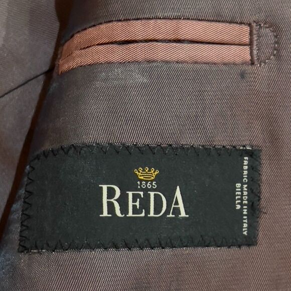 Bartorelli Napoli Abito Sartoriale Plaid Purple 2-Button Wool Blazer Size 54 R - Picture 5 of 9